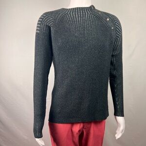 Celio Sportswear Men’s Wool Blend Ribbed Sweater – Size Medium